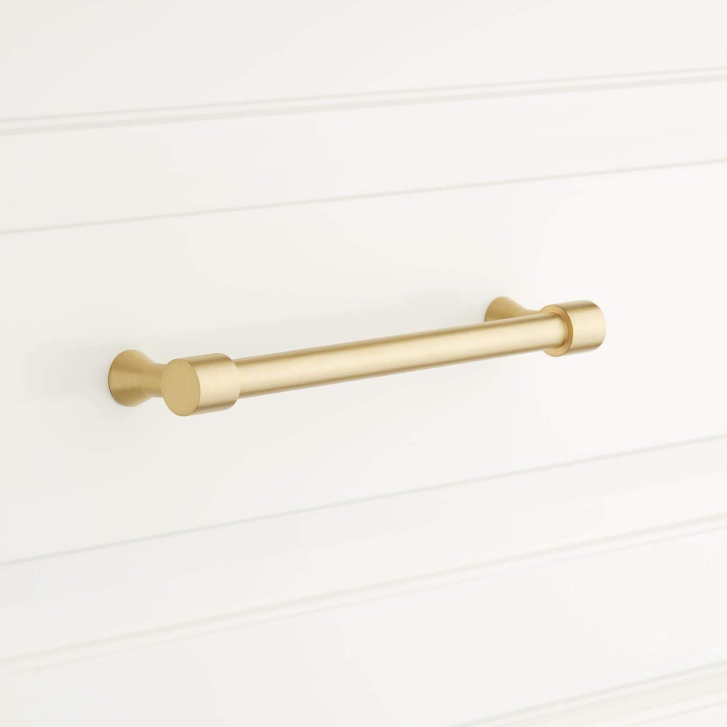 Signature Hardware EH1083.4.SBS Strasbourg 3-3/4" C2C Cabinet Pull-Satin Brass