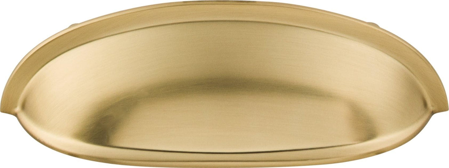 Top Knobs M360 Somerset Collection 3" Somerset Cup Pull, Brushed Satin Nickel