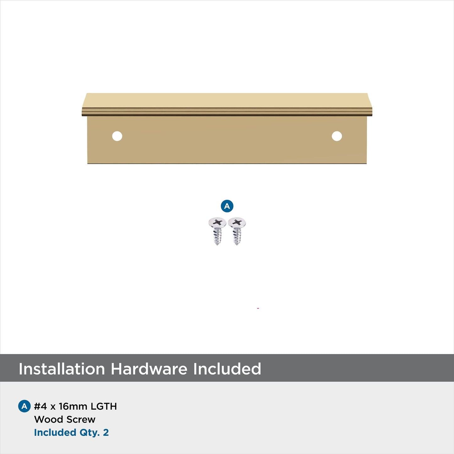 Amerock BP36573CZ | Cabinet Pull | Champagne Bronze | 3 in - Pack of 6