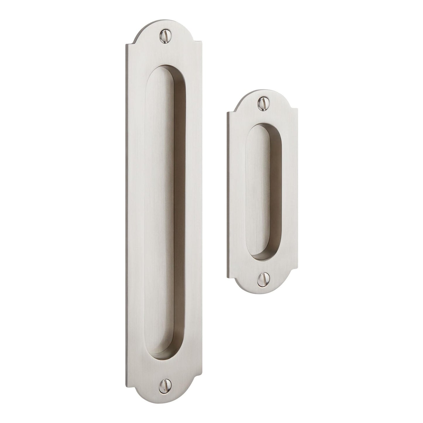 Signature Hardware SH552185AB Gambon 4-1/4" C2C Single Door Pull - Antique Brass