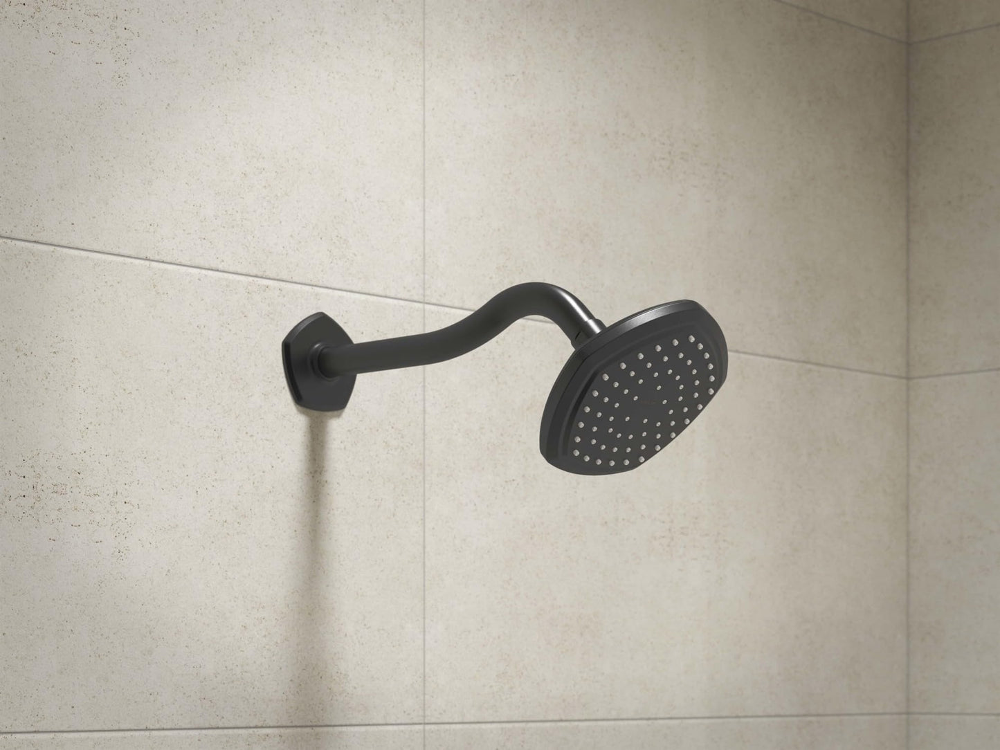 KOHLER 27054-2MB Occasion Showerhead Arm & Flange Vibrant Brushed Moderne Brass