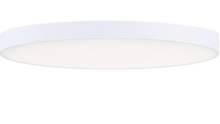 Maxim Lighting 57664WTWT Trim LED 11 inch White Flush Mount Ceiling Light