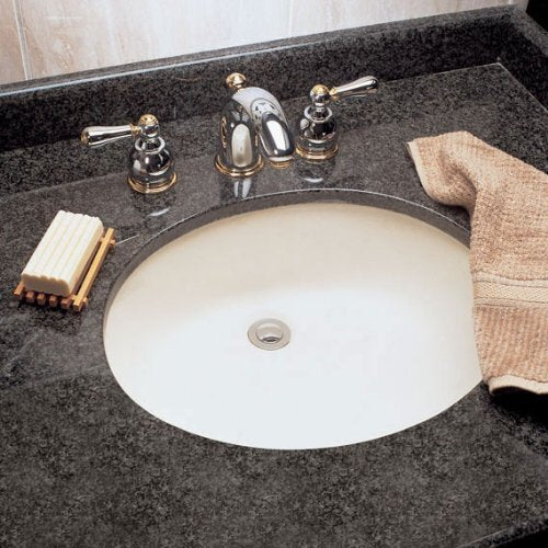 American Standard Oval Undermount Bathroom Sink 0497221.222, Linen