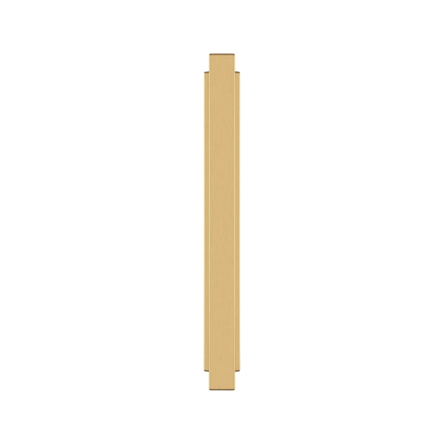 Amerock BP36991MBR Gilderoy 3-3/4" C2C Bar Cabinet Pull - Brushed Gold