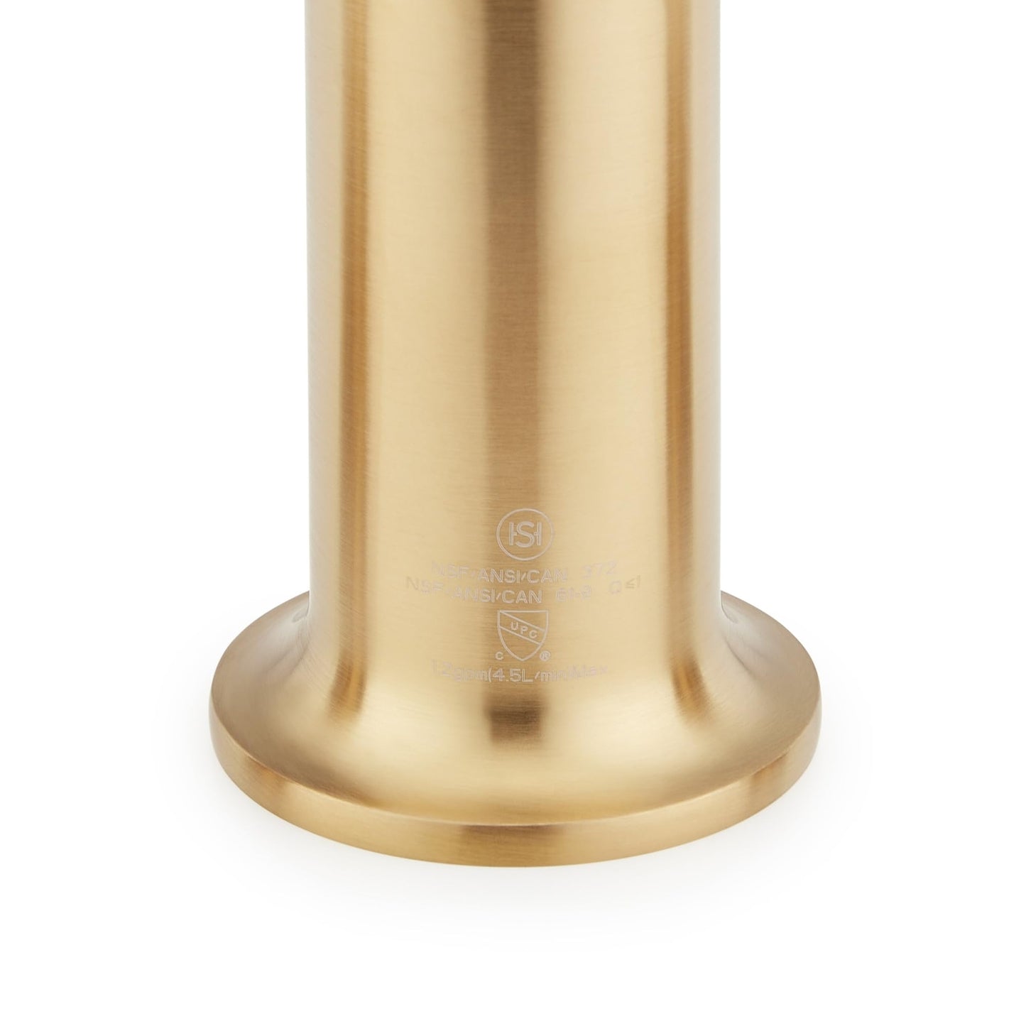 Signature Hardware 953647 Berwyn Bathroom Faucet with PopUp Drain - Brushed Gold