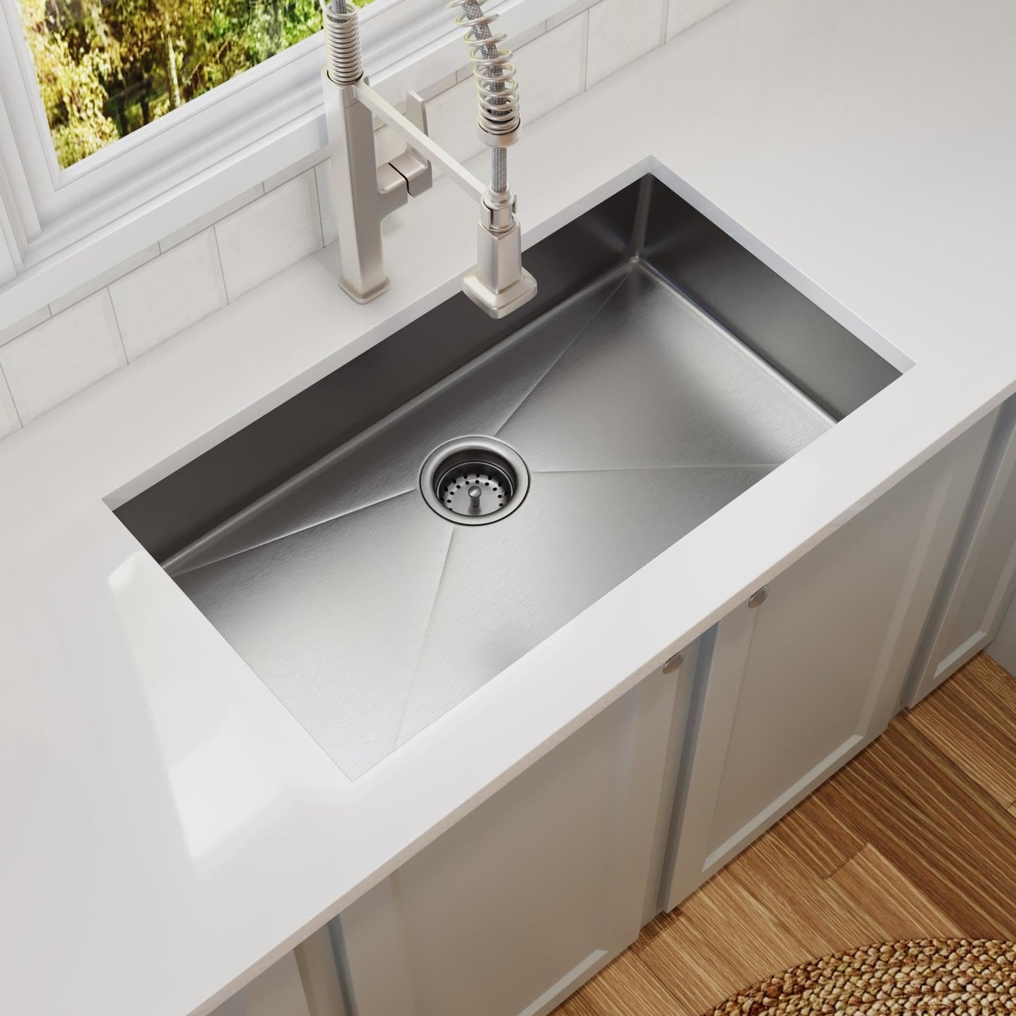 PROFLO PFXC5512 Scovin Pull Down Kitchen Faucet - Includes Escutcheon - Chrome