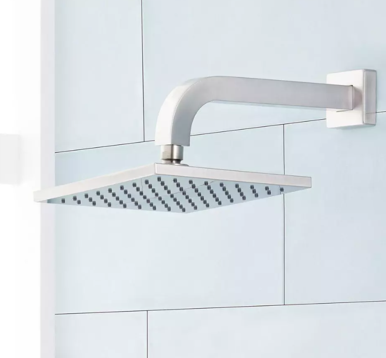 Signature Hardware Rigi Pressure Balanced Shower Trim Package Brushed Nickel