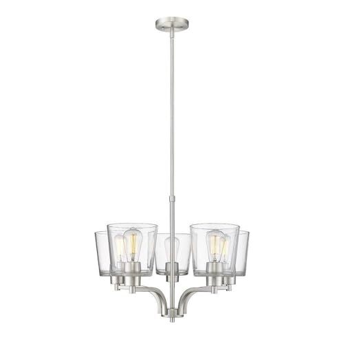 Millennium Lighting Evalon - 5 Light Chandelier-18 In x 24 In-BN Finish