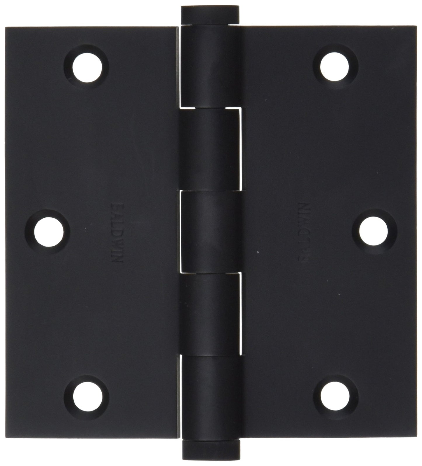 Baldwin 1035190I Square Mortise Hinge, Black