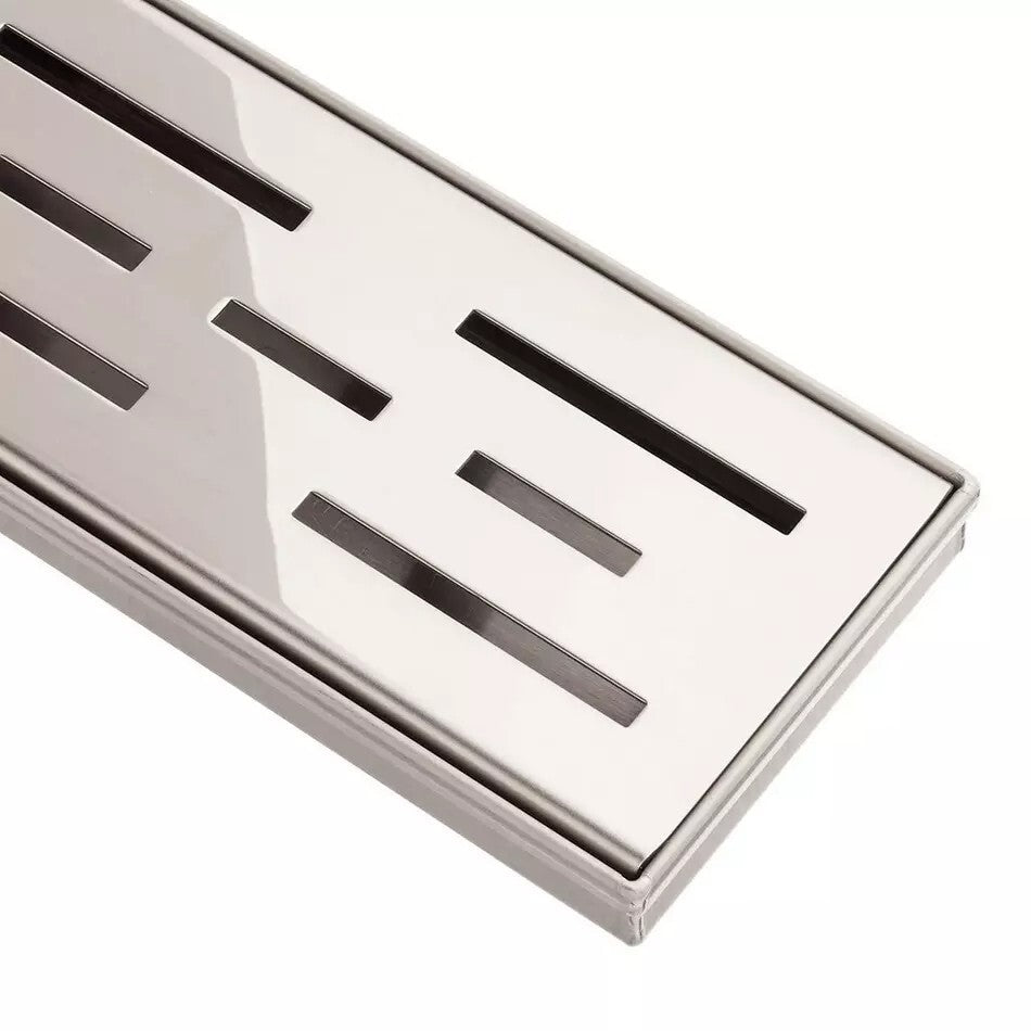 Signature Hardware Effendi 24" Outdoor Linear Shower Drain - Polished SS