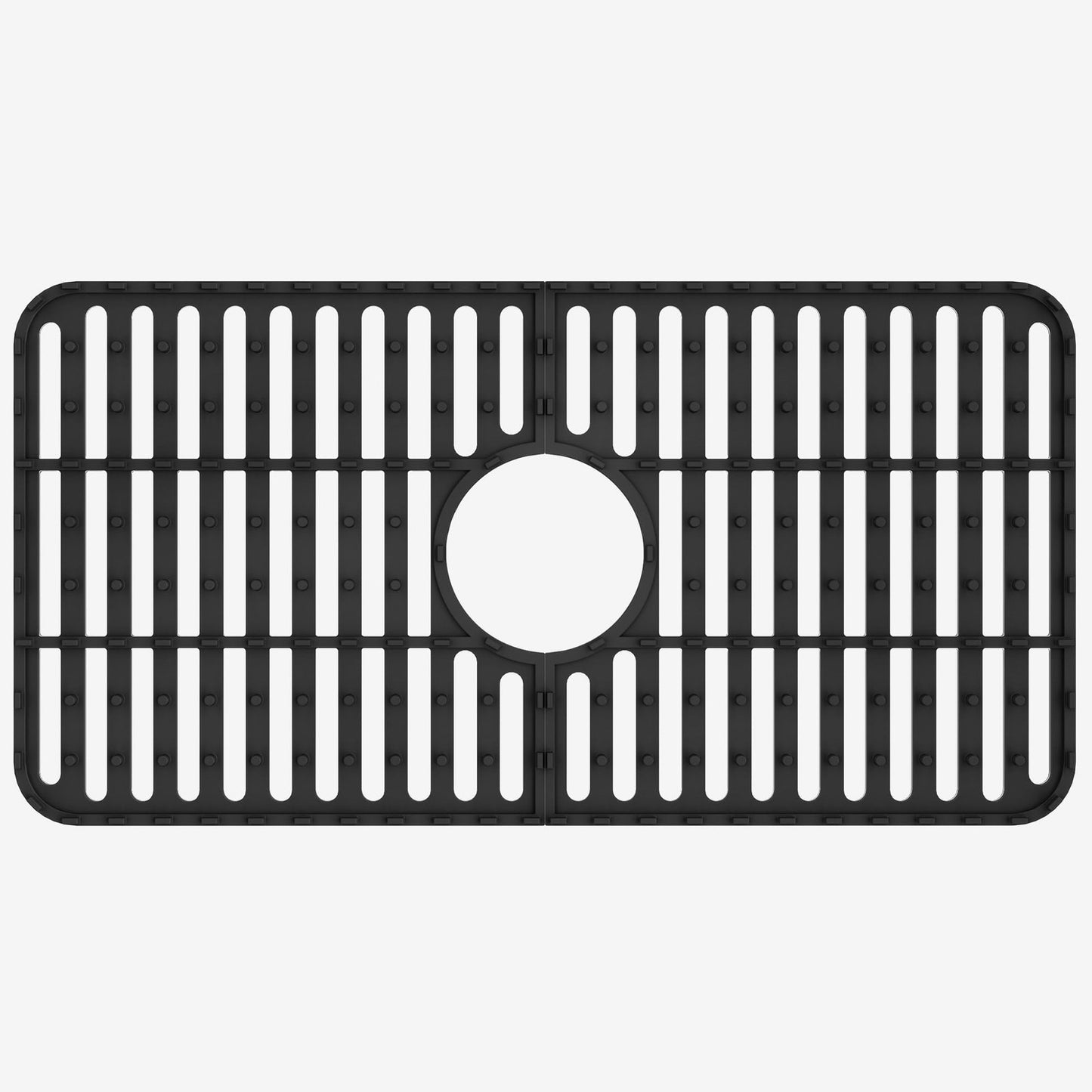 VIGO VGSG2512MB 25x13" Silicone Kitchen Sink Grid Single Basin Matte Black