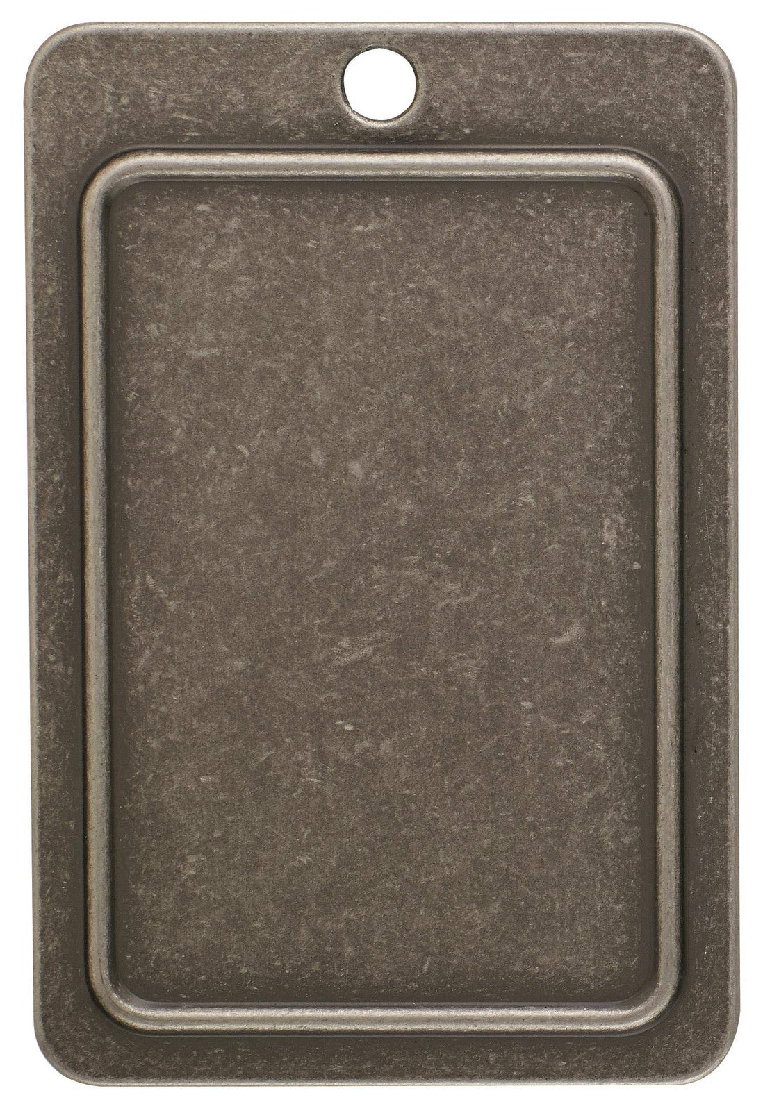Amerock BP1583WN Natures Splendor Cabinet Finger Pull Weathered Nickel 1-7/8" L