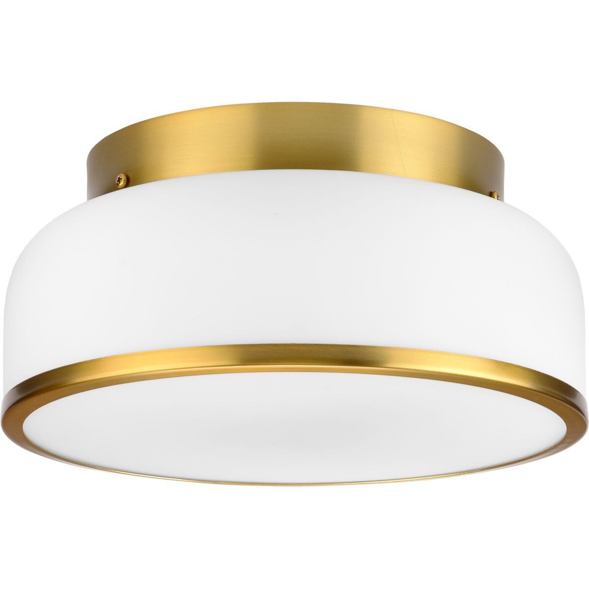 Progress Lighting P350255-109 Two-Light Brushed Bronze 11-1/4" Flush Mount Light