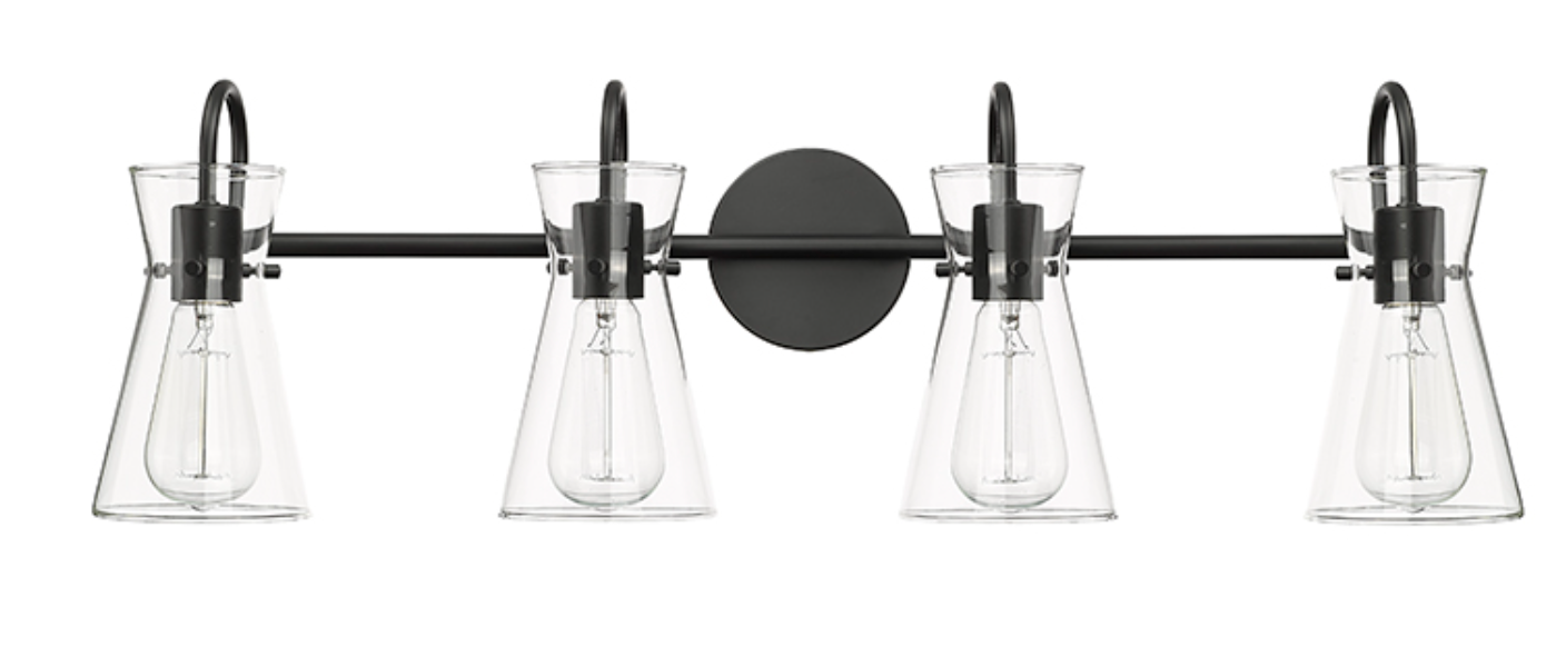 Millennium Lighting 31" Camellia 4 Light, Vanity Light