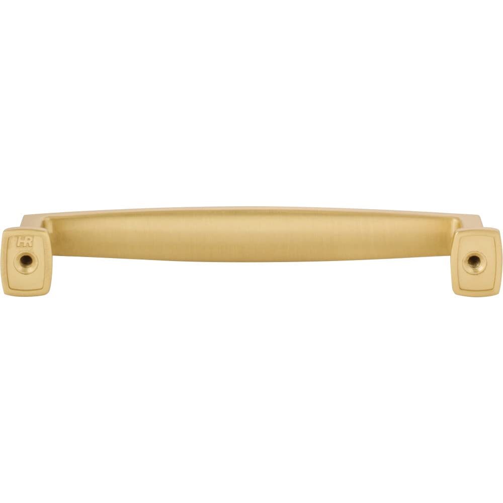 Jeffrey Alexander 128 mm Center-to-Center Brushed Gold Richard Cabinet Pull