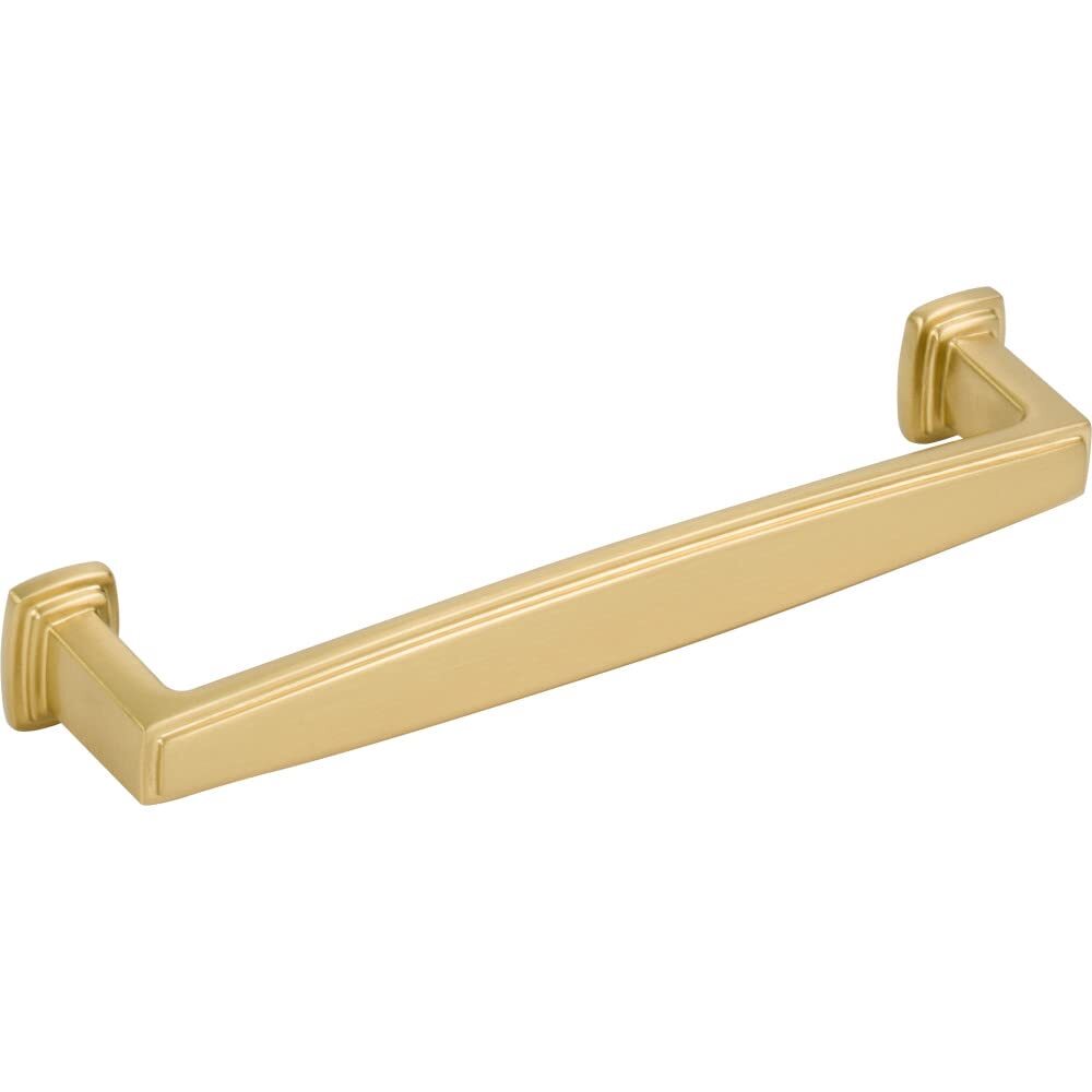 Jeffrey Alexander 128 mm Center-to-Center Brushed Gold Richard Cabinet Pull