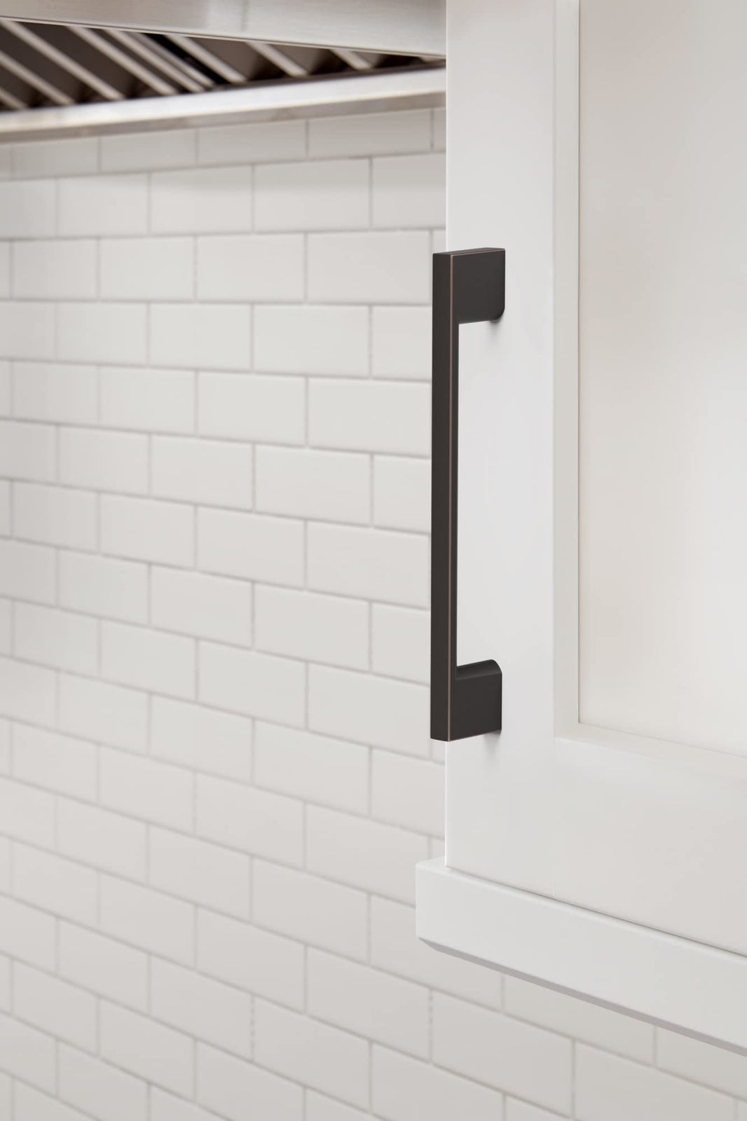 Amerock BP37132G10 Mariposa 5-1/16" C2C Handle Cabinet Pull-Brushed Satin Nickel