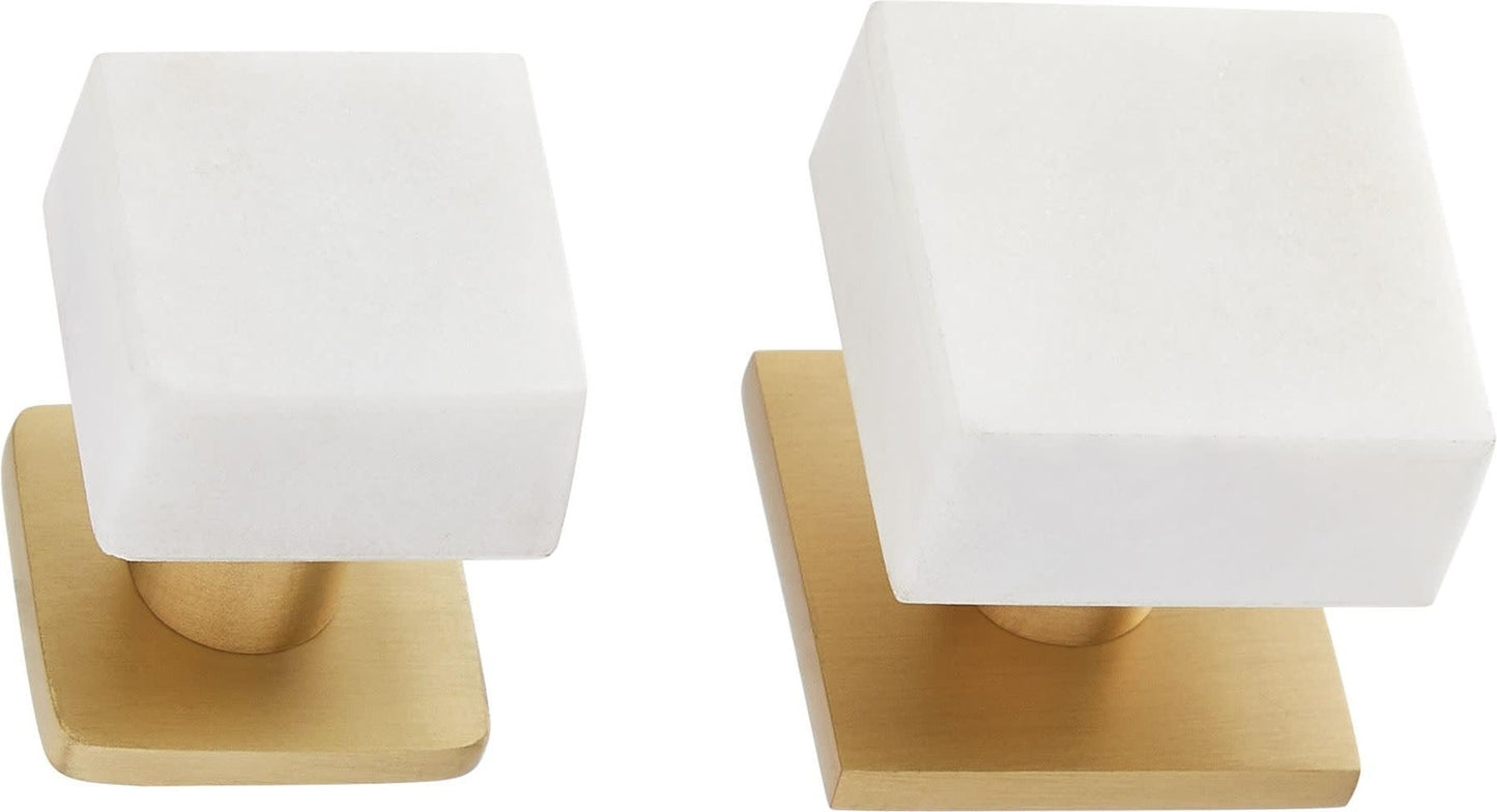 Signature Hardware 484111 Jarek 1 Inch Diameter Square Cabinet Knob
