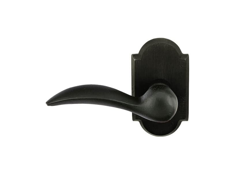 EMTEK 7108DLHMB Passage Leverset Sandcast Bronze Durango Lever #1 Rosette Bronze