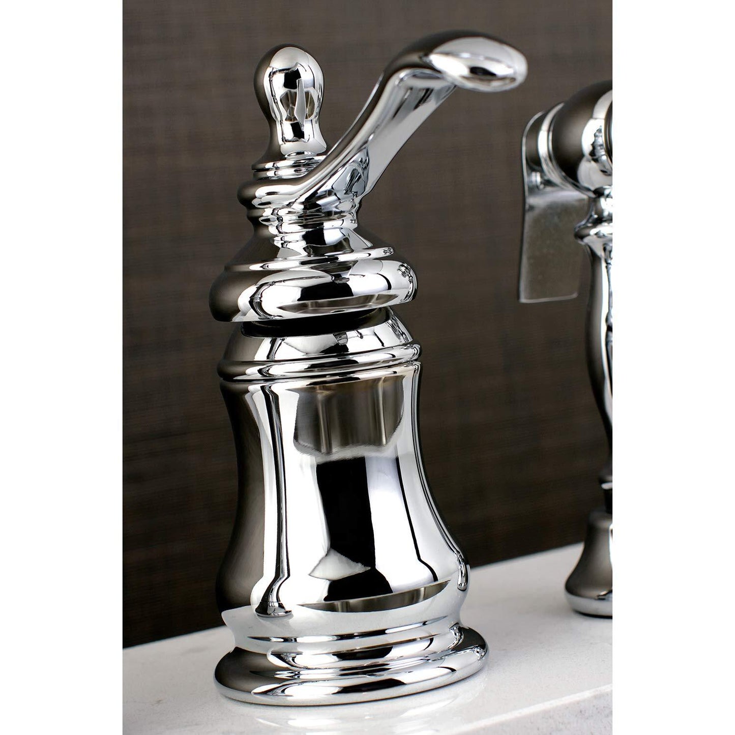 Kingston Brass KS7801TPLBS Templeton KitchenFaucet with Sprayer, Polished Chrome