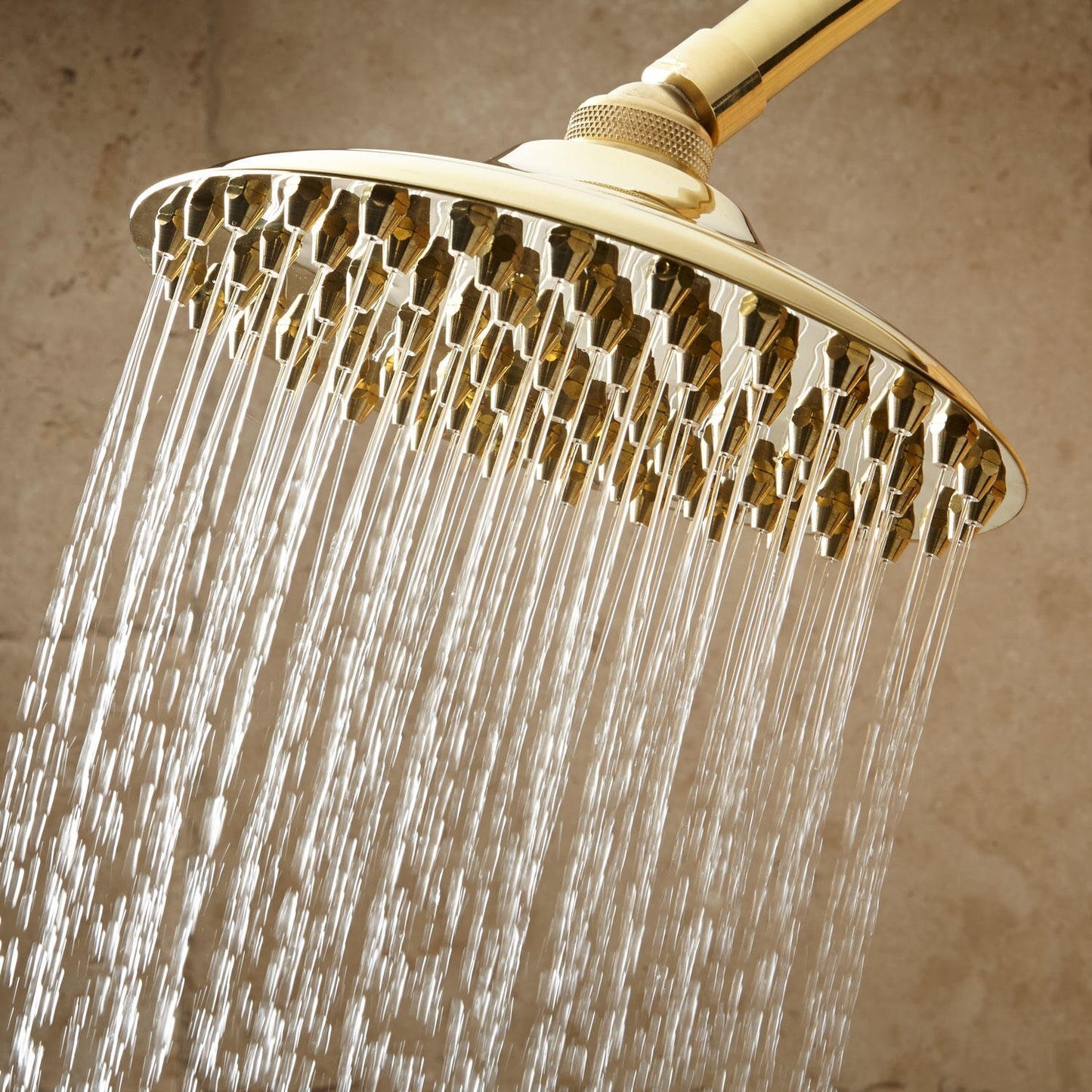 Signature Hardware 250948 8" Bostonian Single Function ShowerHead-Brushed Nickel