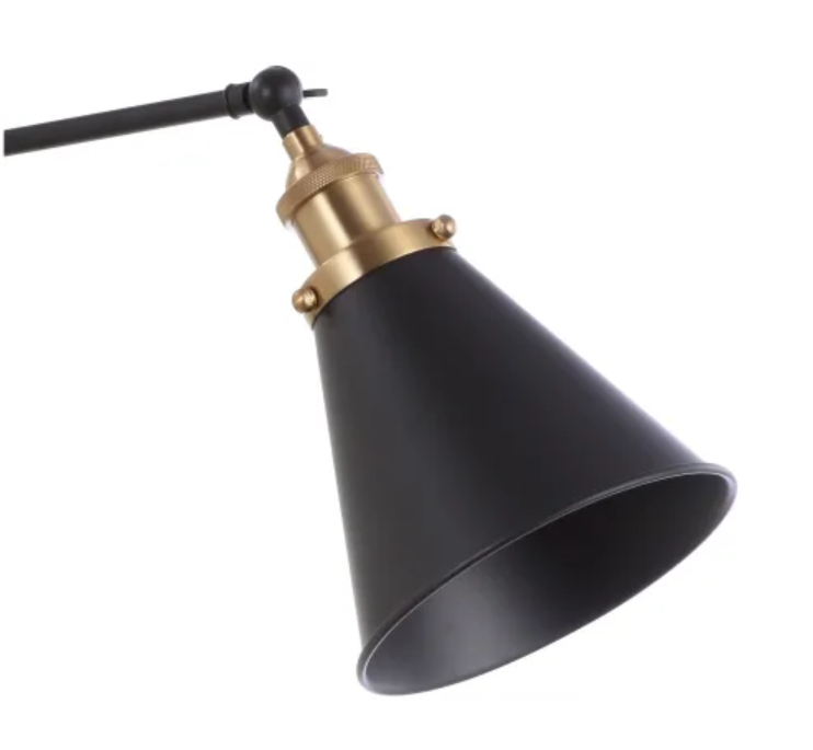 Jonathan Y-JYL7462A Rover Single Light 7" Tall LED Adjustable Wall Sconce Black