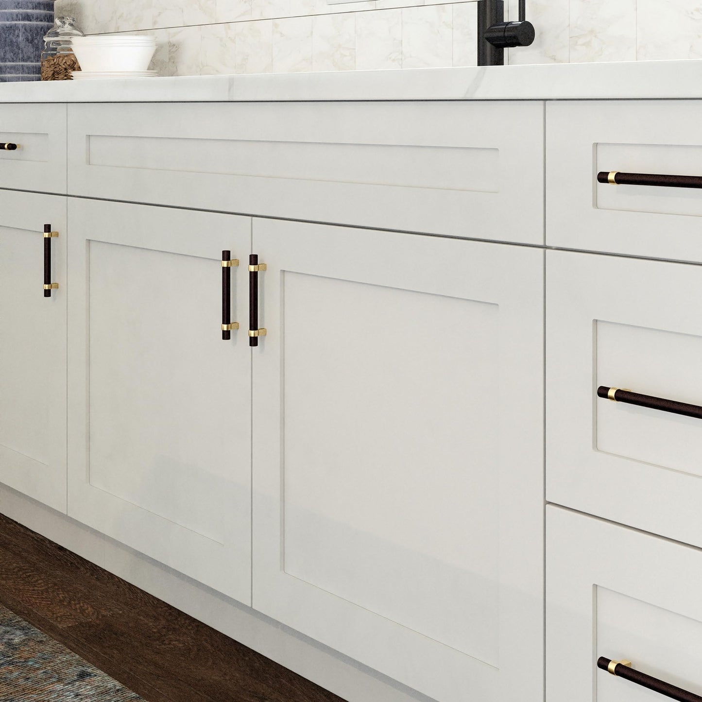 Design House Emery Cabinet Pulls, 5-Pack, 5-1/16-inch (128 mm) Center to Center