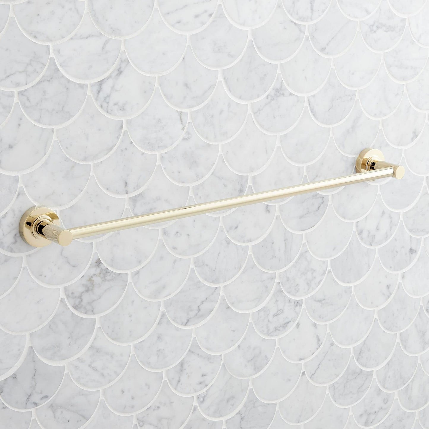 Signature Hardware SHLE24TBGM Lexia 24" Towel Bar - Gunmetal