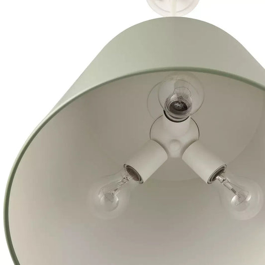 Signature Hardware - Wegner 3-light Pendant Light - Aspen Green - view 2