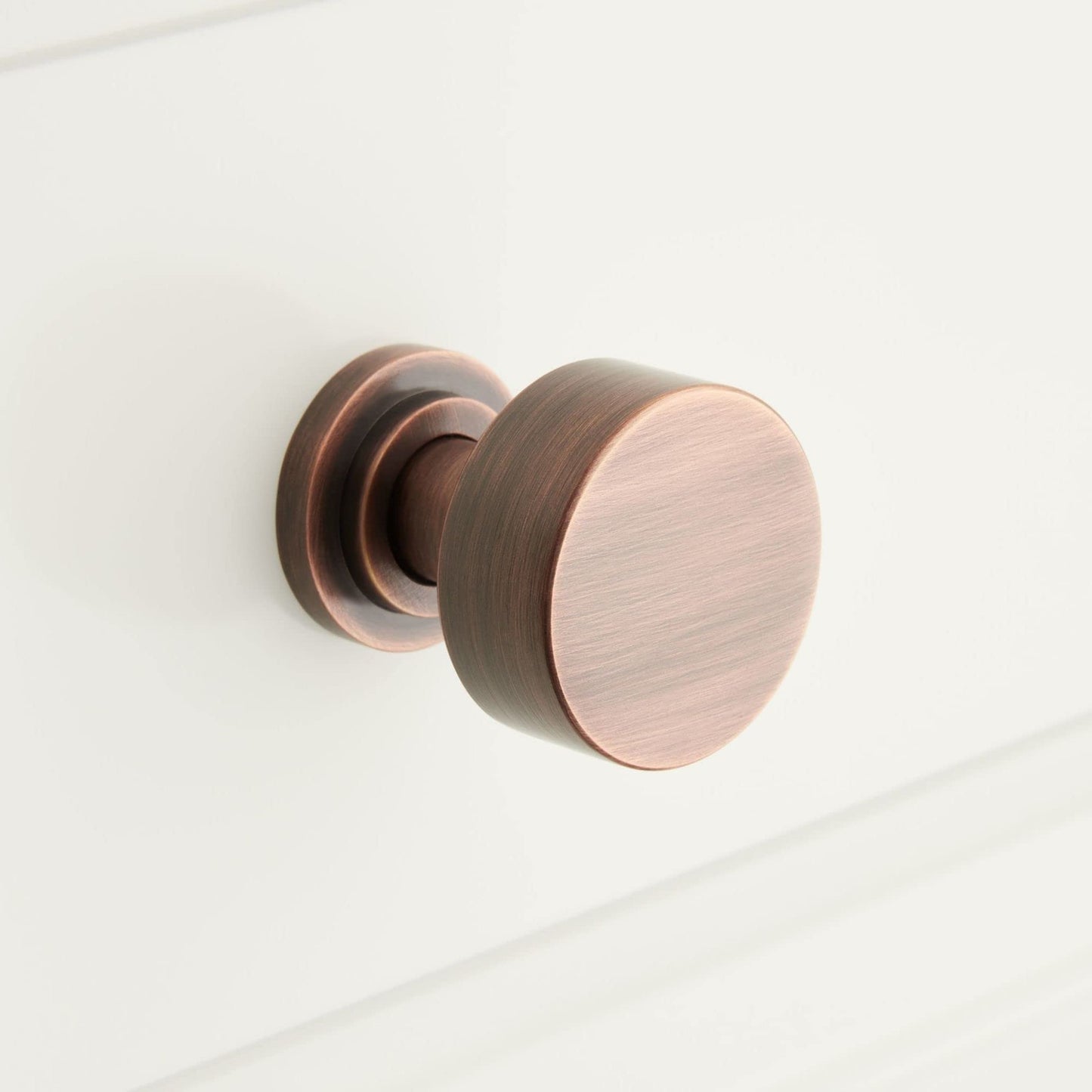 Signature Hardware SH553066ACP Colmar 1-1/4" Round Cabinet Knob Antique Copper