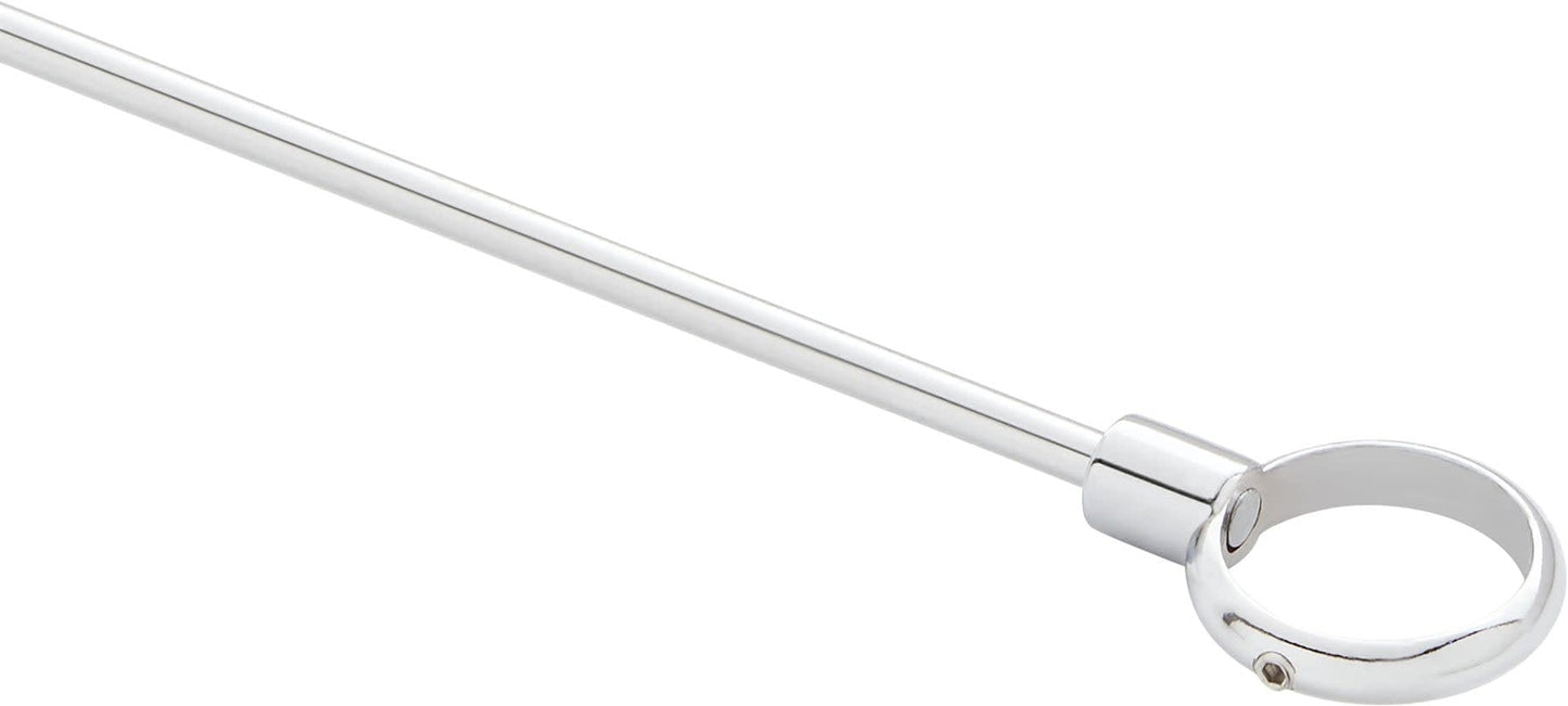 Signature Hardware 466833 36" Steel Shower Rod Ceiling Support - Brushed Nickel