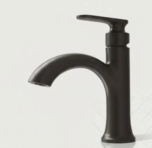 Moen Ellicott 84632BL Bathroom Faucet Single Handle Matte Black