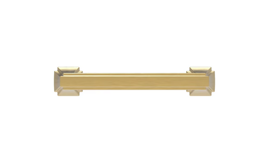 Hickory Hardware P3231-BGB-10B - Bridges 3" C2C Brushed Golden Brass (10 Pack)