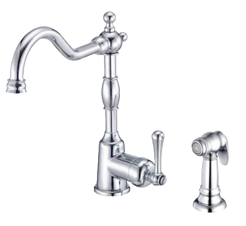 Gerber Opulence Kitchen Faucet - Includes Metal Side Spray