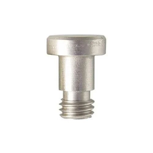 Emtek 2242 3/4"H Solid Brass Extended Button Tip for Hinge Pivot - Nickel
