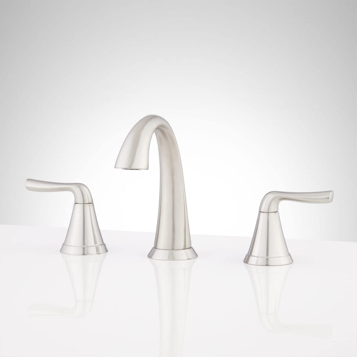 Signature Hardware SHWSCPR807ZBN Provincetown Widespread Bathroom Faucet BN