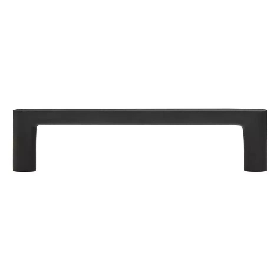 Signature Hardware - Novak - Thin Profile Brass Cabinet Pull-3-3/4"-Matte Black