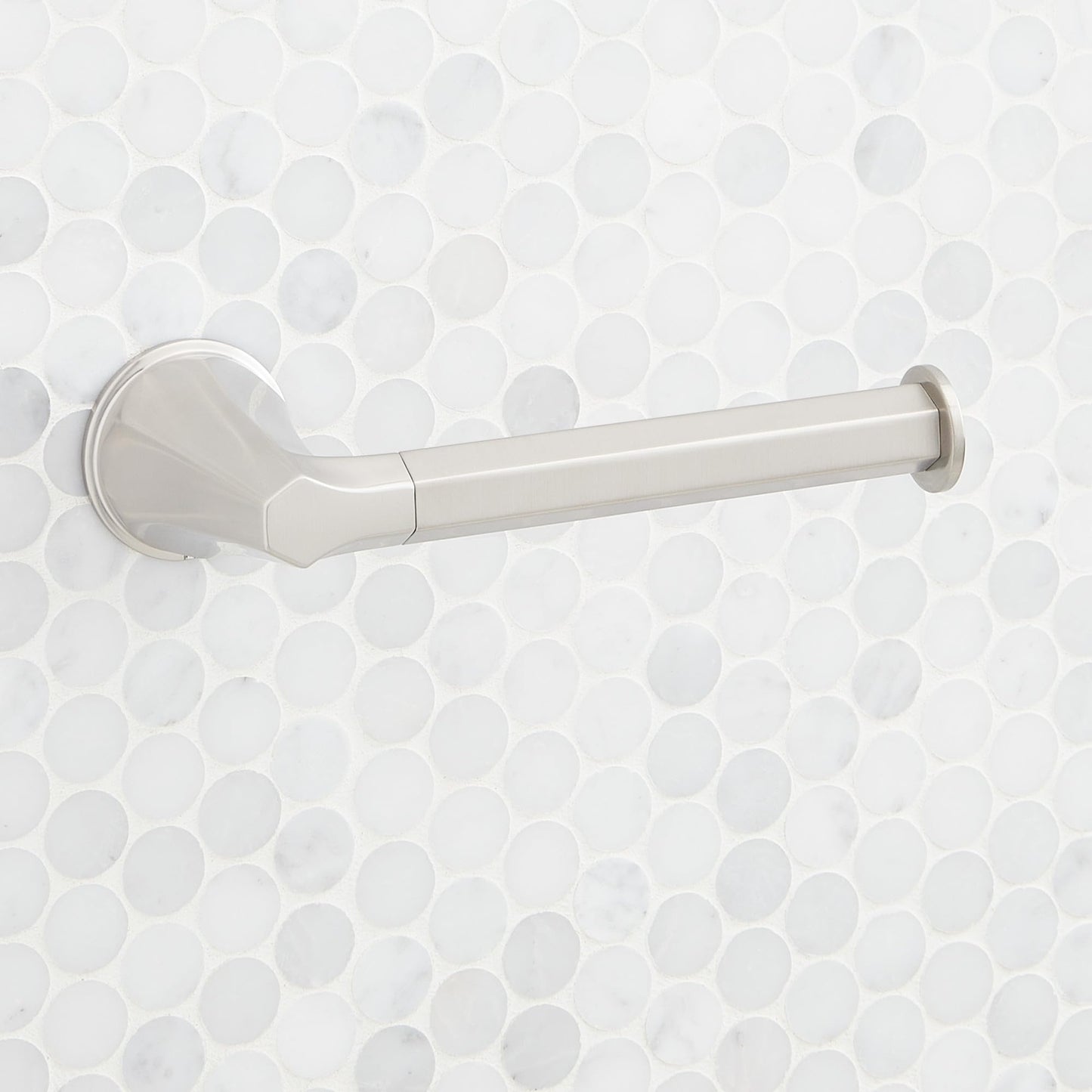 Signature Hardware SHEL555002CP Elita Wall-Mounted Toilet Paper Holder - Chrome