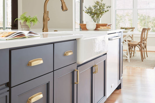 Amerock BP36888CZ Cabinet Pull Champagne Bronze 5-1/16" C2C Stature