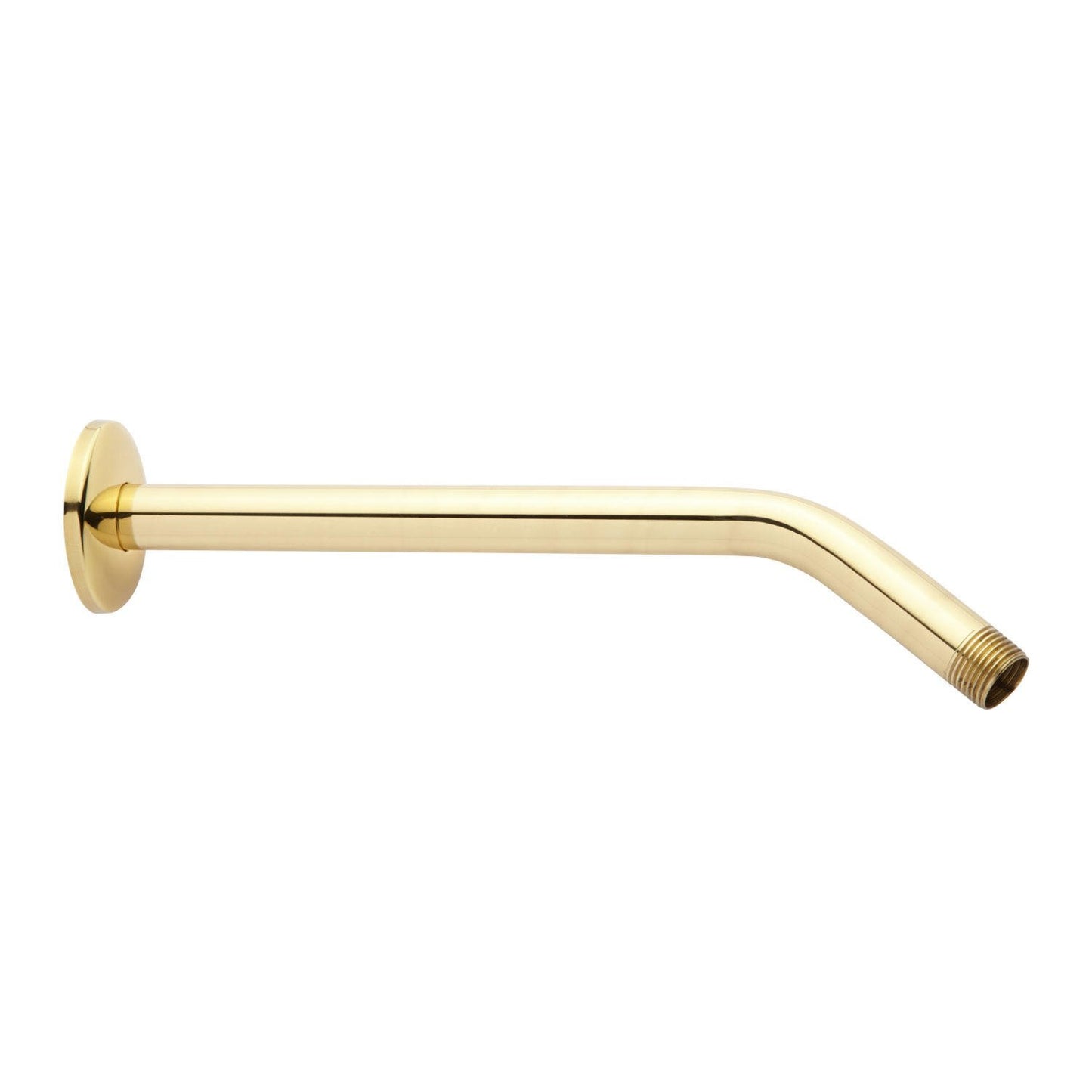 Signature Hardware SH441091BN 8" Standard Shower Arm and Flange - Brushed Nickel