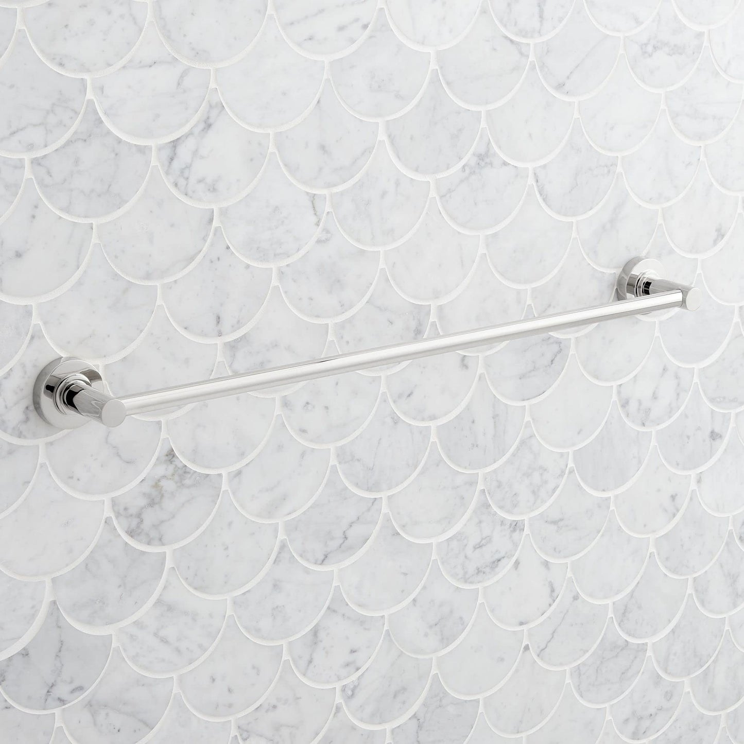 Signature Hardware SHLE24TBGM Lexia 24" Towel Bar - Gunmetal