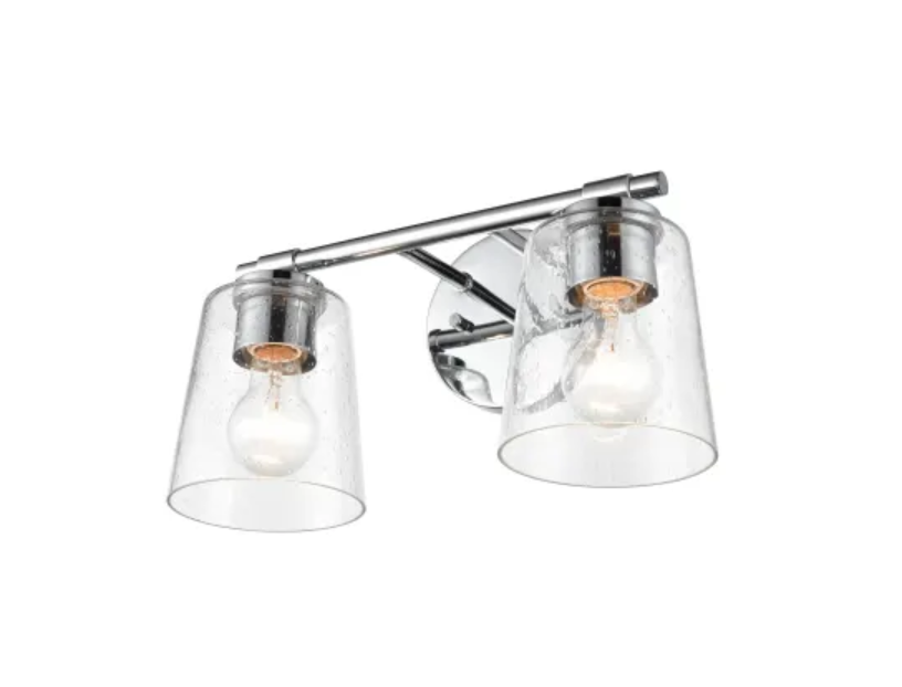 Millennium Lighting 8112-CH - 2 Light 15 Wide Bathroom Vanity Light - Chrome