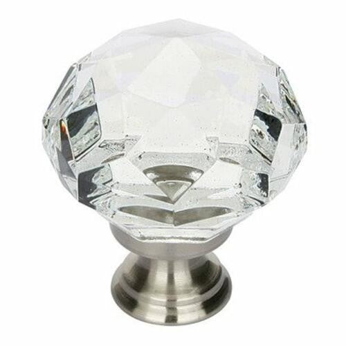 Emtek 86209US15 EMT Diamond Cabinet Knob - Satin Nickel