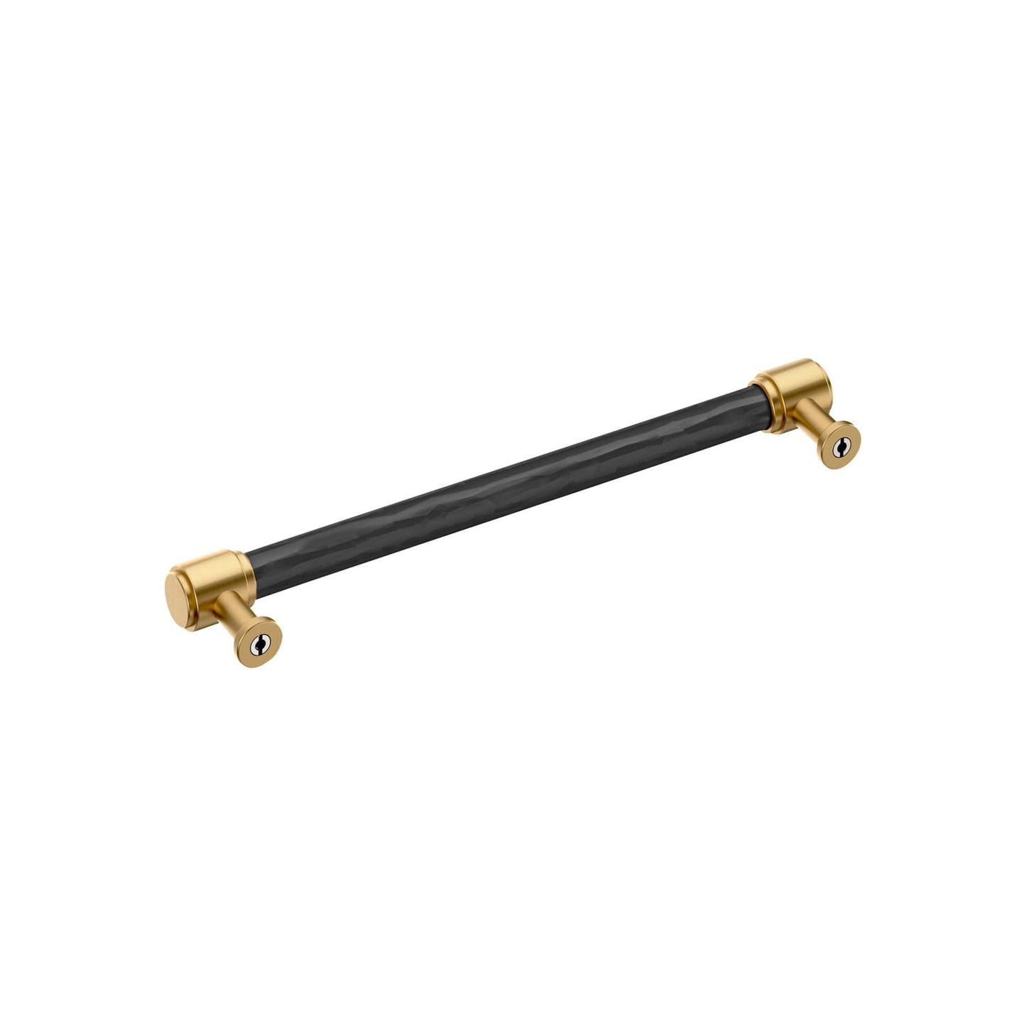 Amerock BP37540CZ Lazzara 7-9/16" C2C Hammered Bar Cabinet Pull-Champagne Bronze