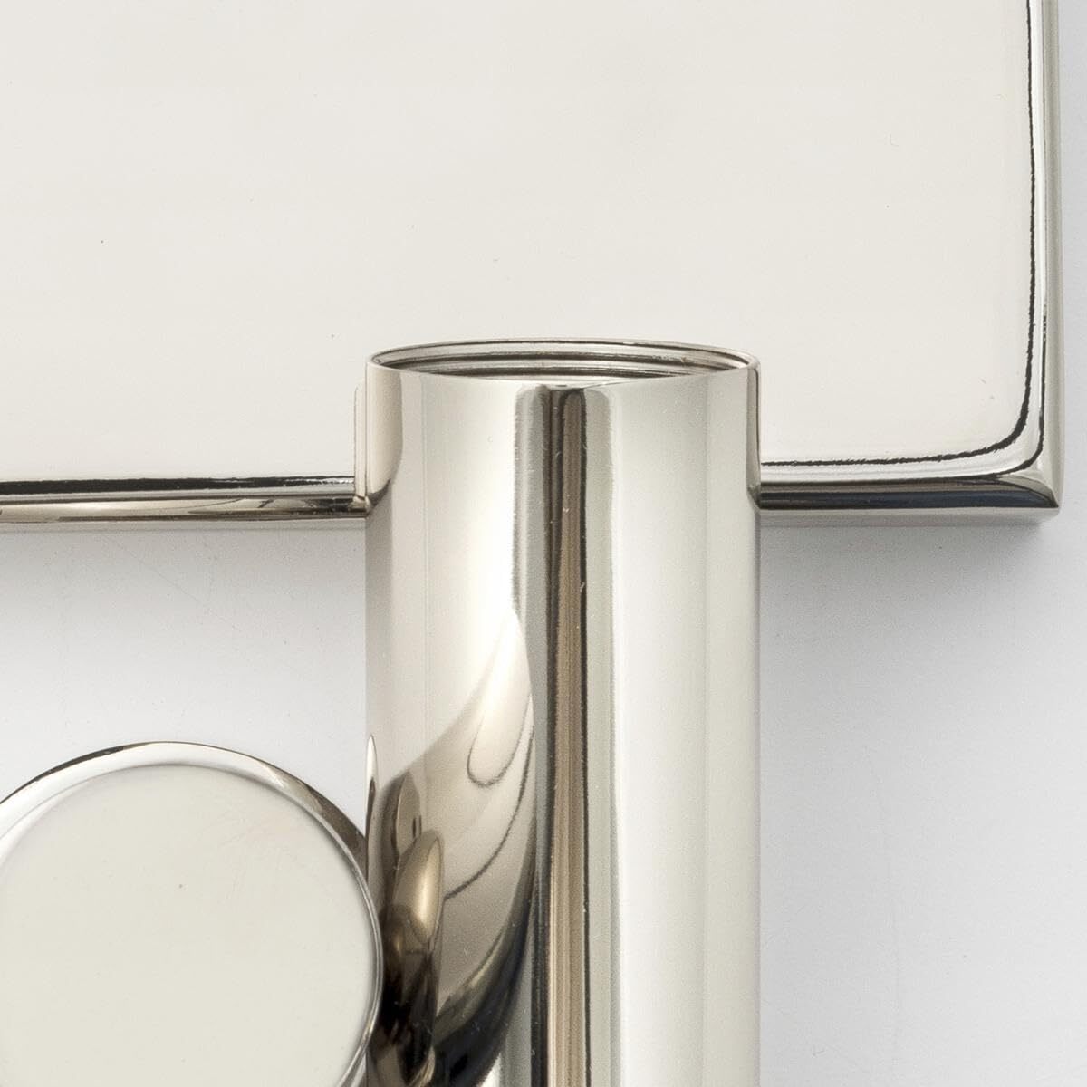 Crystorama Sconce Trenton 1 Light Polished Nickel