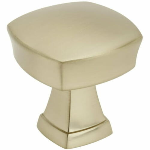 Amerock Bp11287 Stature 1-1/4 Square Cabinet Knob - Gold