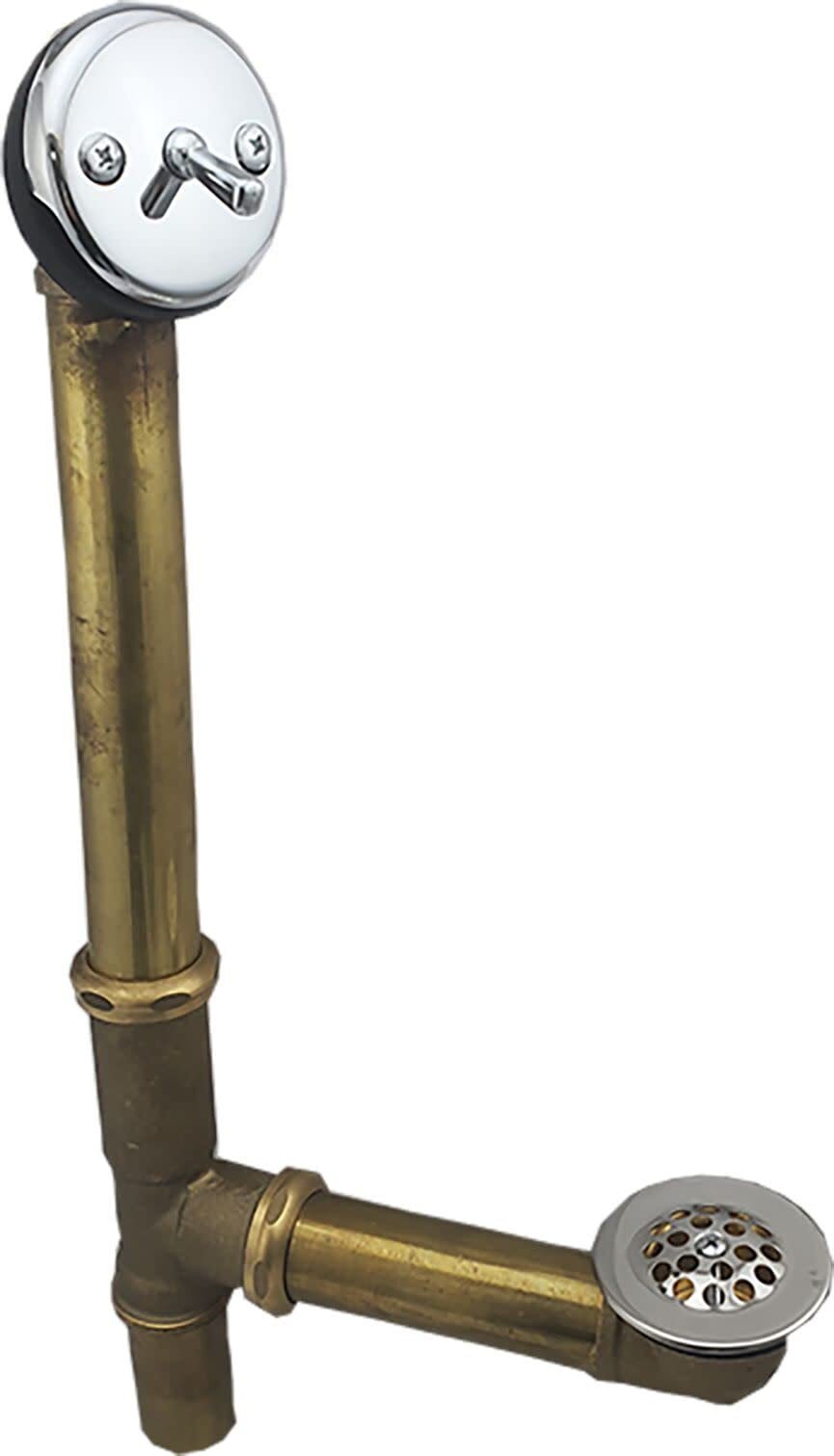 PROFLO PFWO250 Tub&Shower Waste/Overflow Drain for tubs 18" - 24" Tall - Chrome