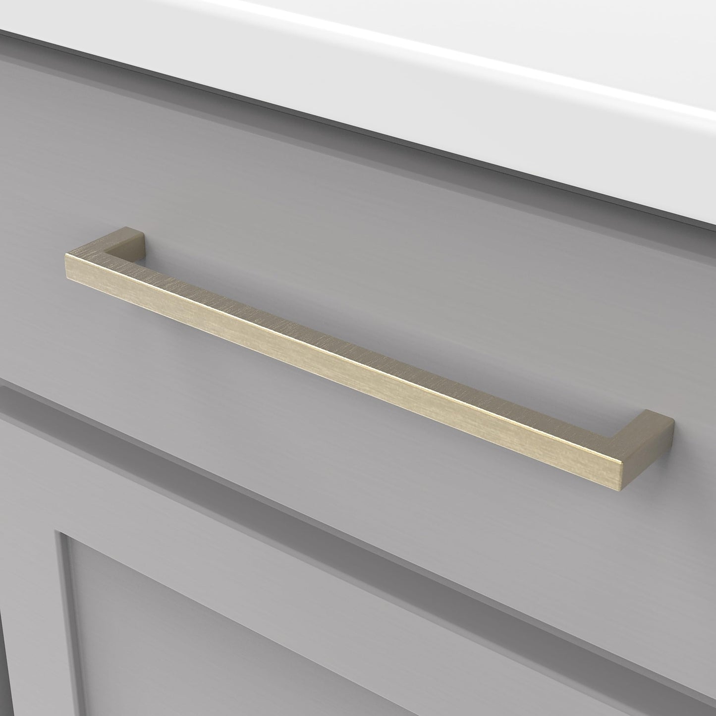 Hickory Hardware Solid Core Cabinet Pulls 8-13/16 Inch (224mm) Pack of 1