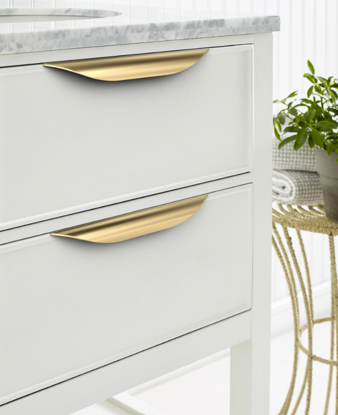 Amerock BP37213CZ - 6-5/16" Centers Cabinet Pull in Champagne Bronze