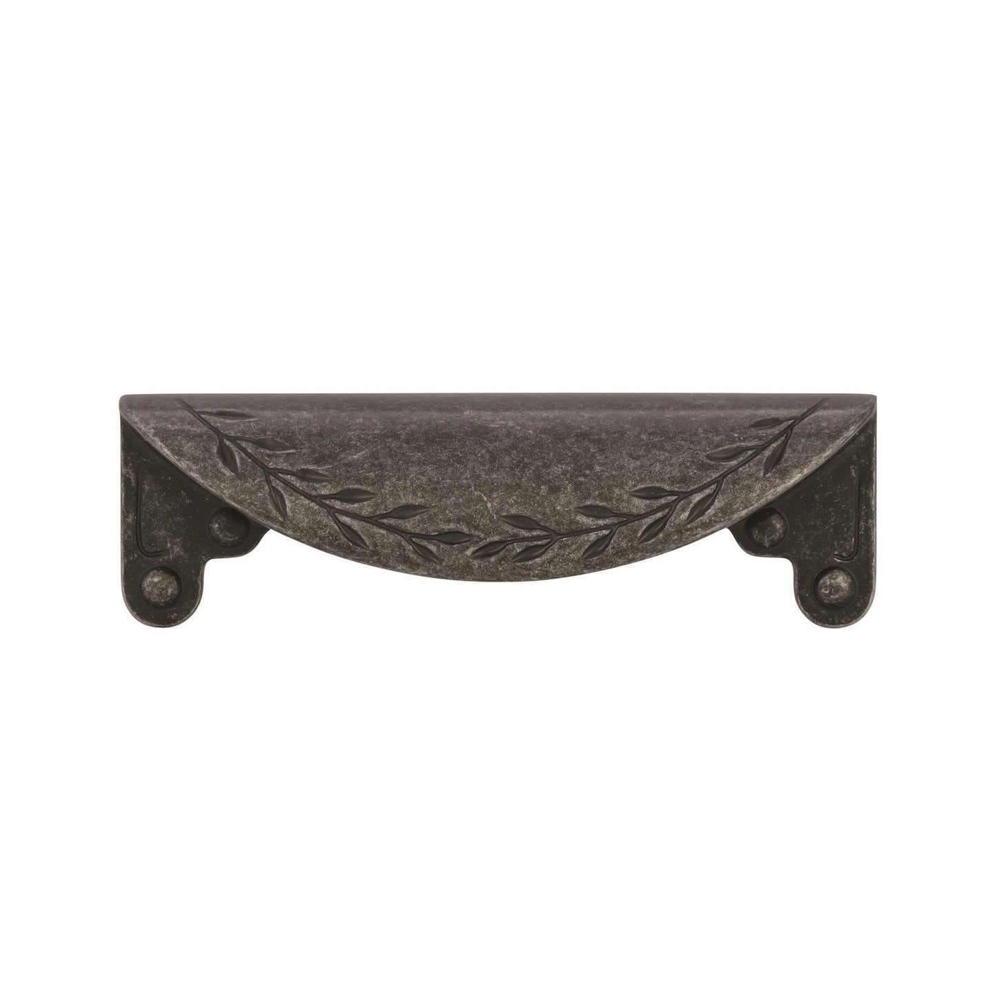 Amerock BP1582WID Nature's Splendor Cabinet Cup Pull Wrought Iron Dark 3" C2C